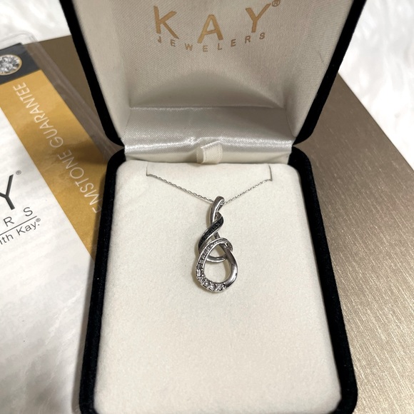 Sterling Silver Infinity Diamond Ring Kay Jewelers Promise Ring